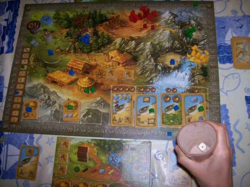 L? on voit bien qu'au début, chacun est parti sur différentes tactiques...