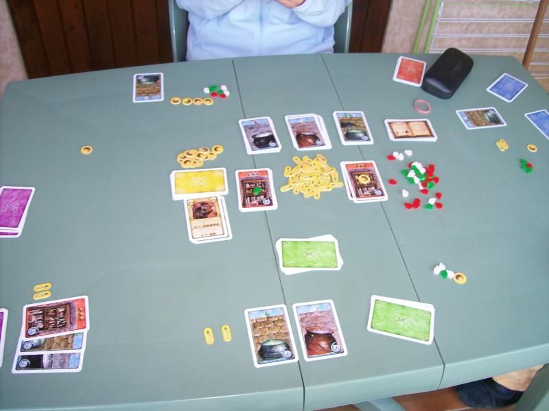 Fin de premier tour : je termine avec 6pts. Je suis un expert des bons départs ? ce jeu !