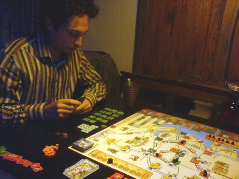 Loïc également en pleine réflexion