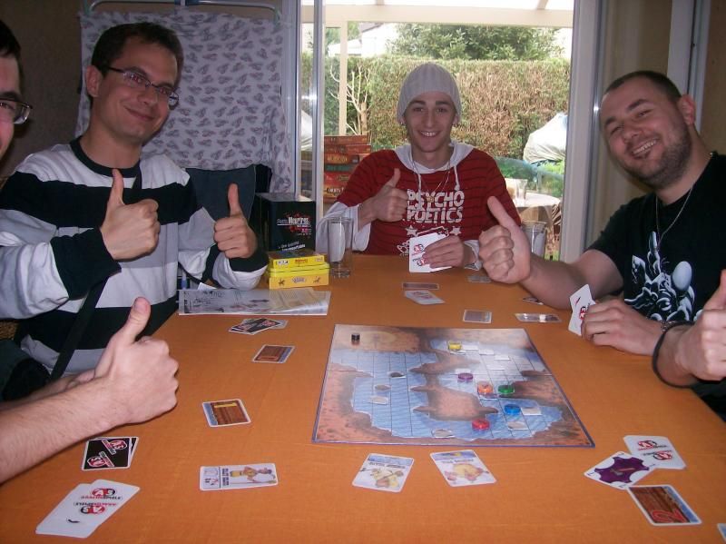 La traditionnelle photo du "super" pour un jeu poussif. Saurez-vous retrouver celle de l'an passé ?