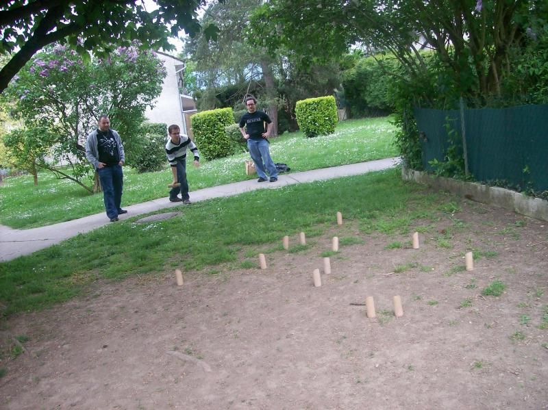 La posture du lanceur...