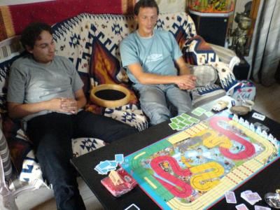 Loïc et Bertrand, tous les deux aussi contents finalement :)