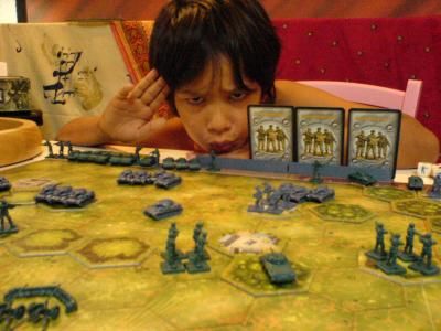 Commandant Tristan après sa victoire !