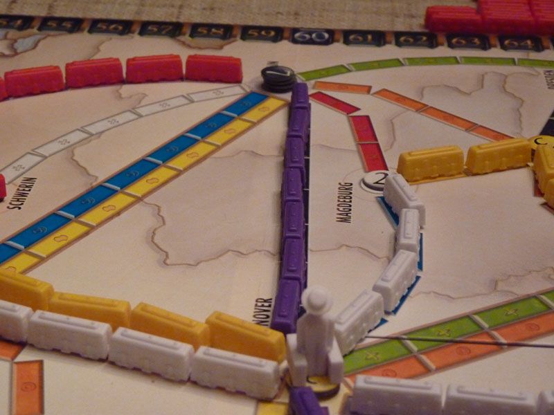 et là c'est le drame... Manu construit son passage à la capitale, c'est là que j'aurais dû faire partir mon premier passager.