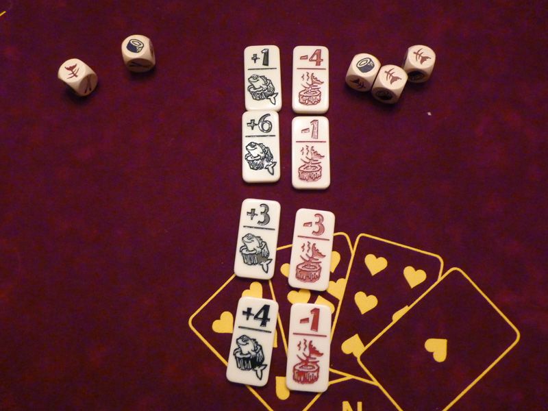 mon score à la fin de la première partie/manche