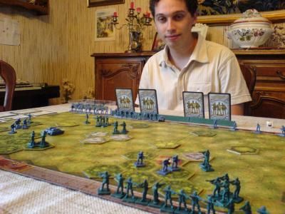 Loïc, tout content d'avoir gagné, pff trop facile...