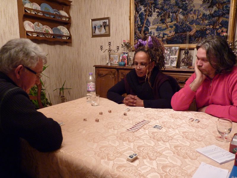 Robert, Cybill et Stef en pleine partie