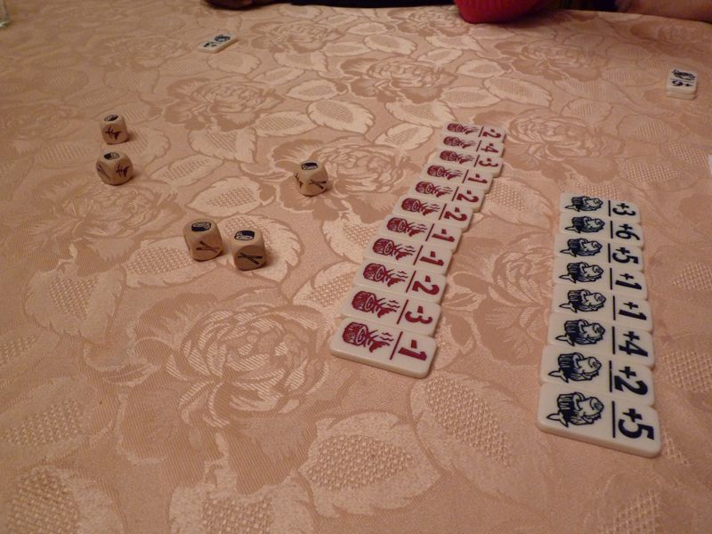 et un p'tit yams de sushi de cybill ;) qui lui permet de prendre une arête "-1"