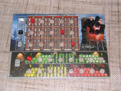 le plateau de la gagnante