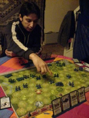 Position défensive et d'attente avant l'assaut...