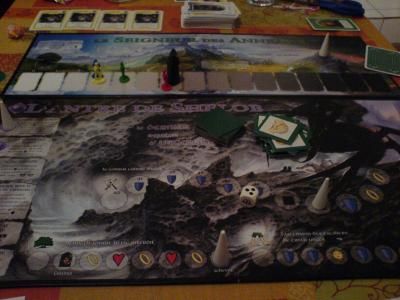 défaite de la partie, sauron a rejoint le possesseur de l'anneau