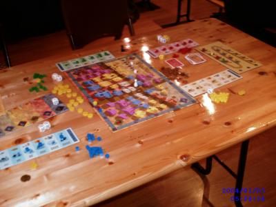 les plateau en fin de partie