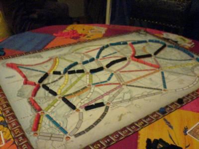 Evolution du plateau en cours de partie