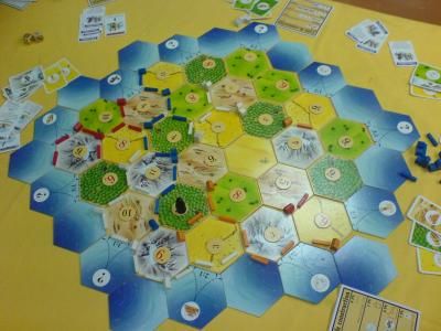 Plateau final avec quelques erreurs de règles sur les villes !!