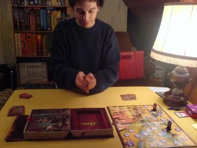 Loïc en pleine action