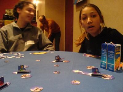 Arrivée, la gagnante n'en revient pas ! 