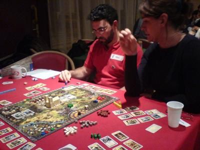 Olivier et Catherine en pleine reflexion