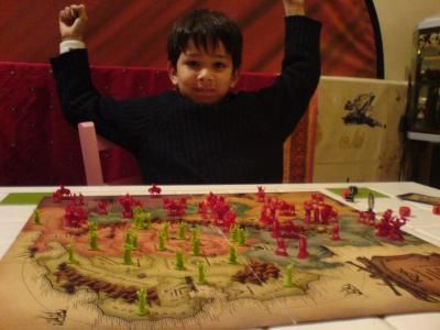 Un control quasi total des forces du mal, Tristan gagne