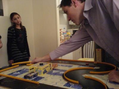 Limp négocie une double courbe gauche