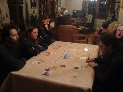 fin de partie, Loïc note les scores