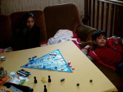 Lady et Tristan à la fin de la partie