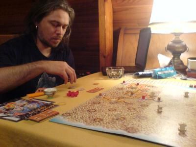 Stef en pleine reflexion