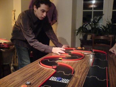 virage sur les chapeaux de roue