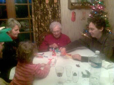 Looping louis, intergénération, Louise, Annick, Lucie et Loïc