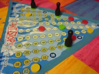 Gian piétine et Stef en profite pour fermer le 4 et gagner !