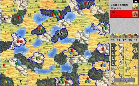 Fin de la partie, victoire de Loic qui croyait perdre d'un point