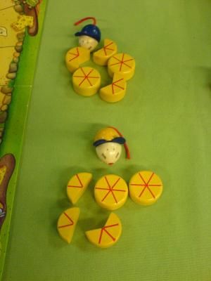 Score final : Lady en bleu et moi en jaune.