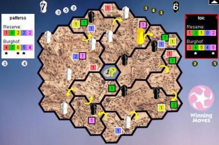 Fabien fragilise ma zone forte et se place juste avant chez lui et profite de son deuxi?me coup d'affilé pour...