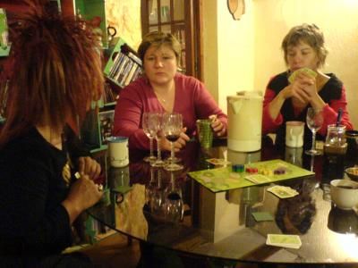 de gauche ? droite : Cybill (de dos), Liloo et Fanfan