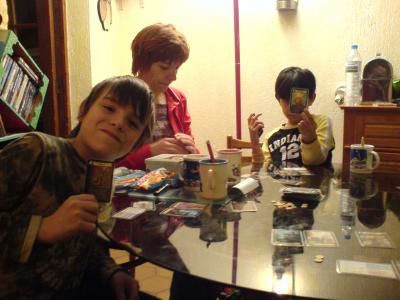 de g ? d : Fleming (voleur), Fanfan joue le Roi, et Tristan (magicien )