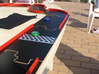 la honda Ra107 (Loic) franchit la ligne d'arrivée en t?te de la course