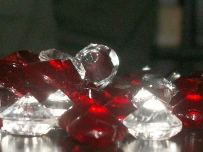 Des diamants...