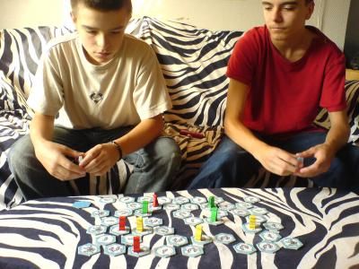 Fleming et Elliot en pleine reflexion !