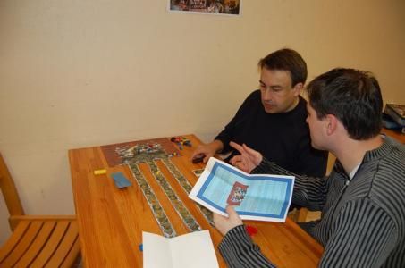 Benk et moi aurons bien appris les r?gles avant de nous lancer