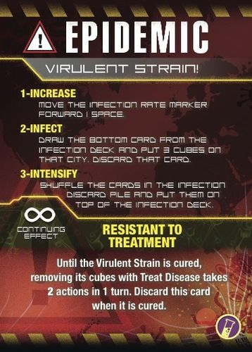 Carte « Epidémie Souche Virulente »