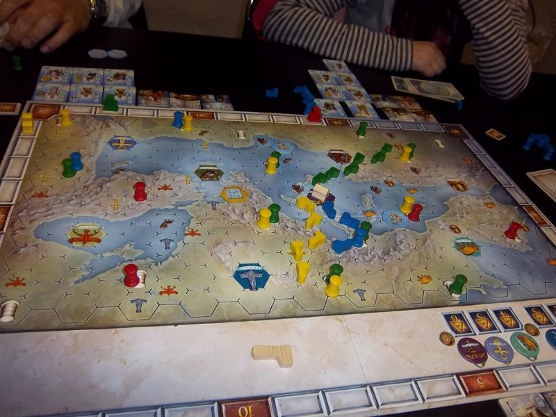 une vue du plateau final...