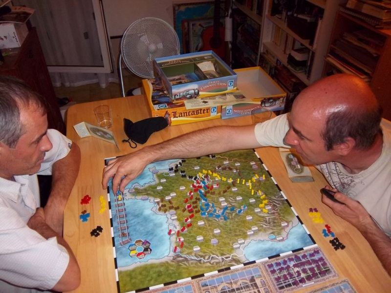 Le décompte final...oui, déjà. C'est assez rapide comme jeu. 