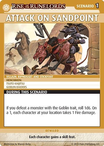 Pathfinder Adventure Card Game