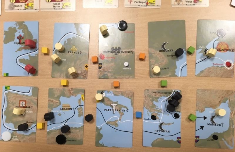 la "carte" en fin de partie