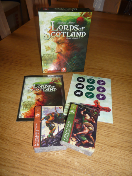 Le contenu de la boite