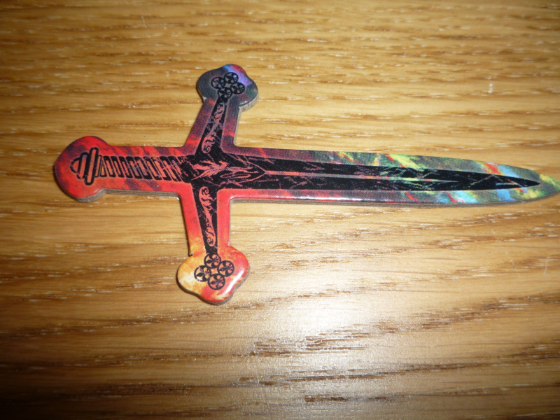 L'épée de plus prêt.