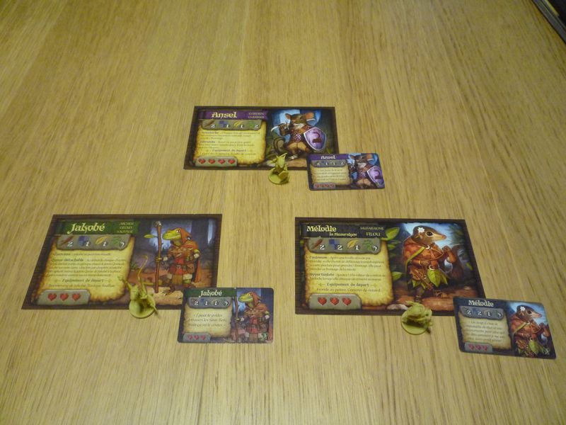 Les nouveaux héros du jeu