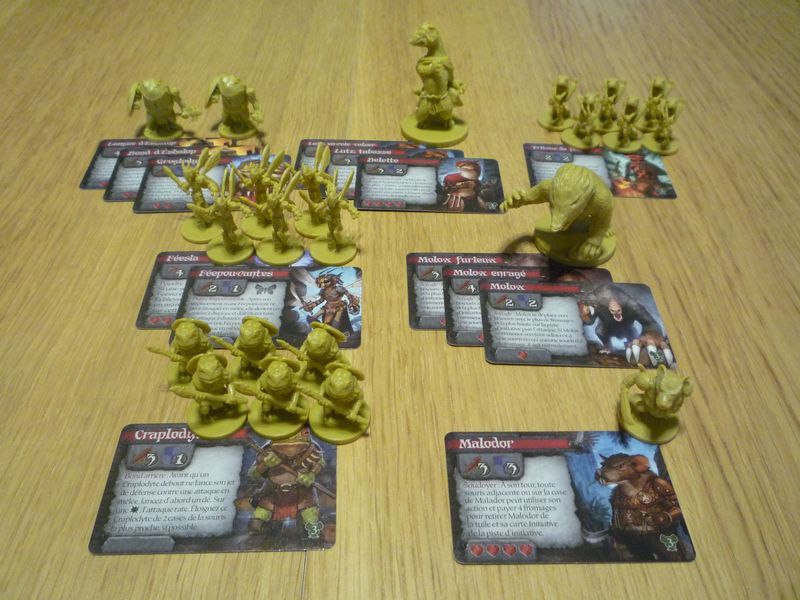 Les nouvelles figurines créatures