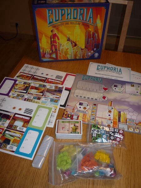 Le contenu de la boite française