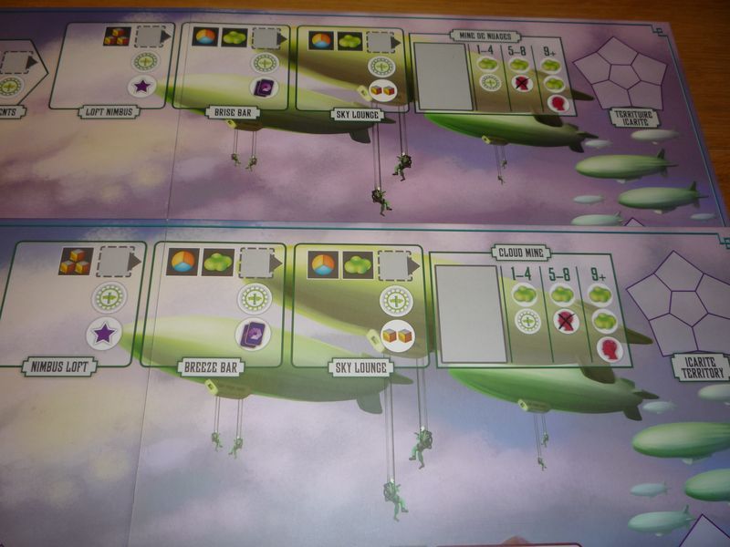 Zoom sur une partie des plateaux (Haut VF, Bas KS)