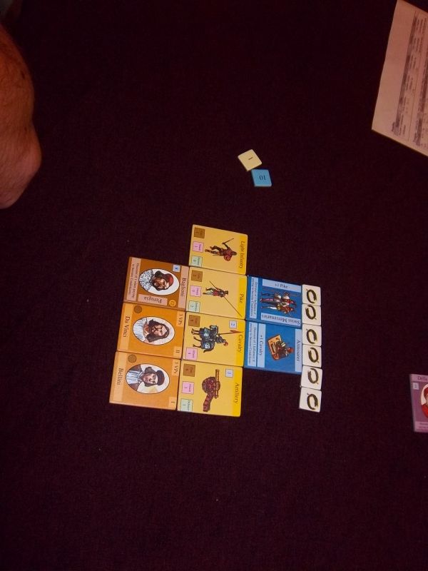 Le camp final du second, monsieur Fabrice : notez le nombre de lauriers...